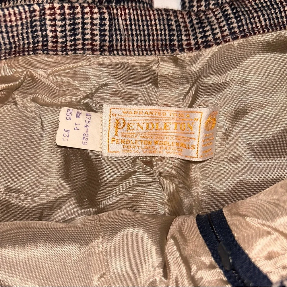 Vintage Pendleton Wool Pants